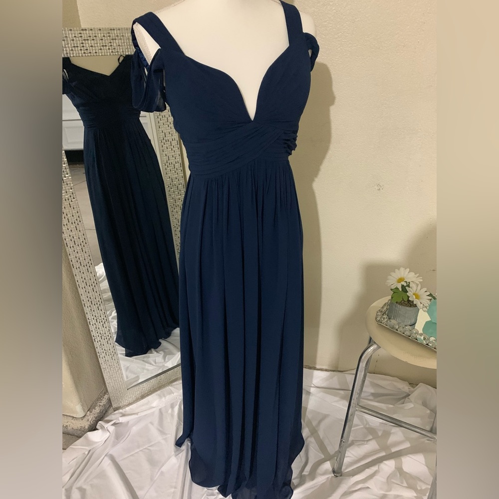 Prom long dress with slit